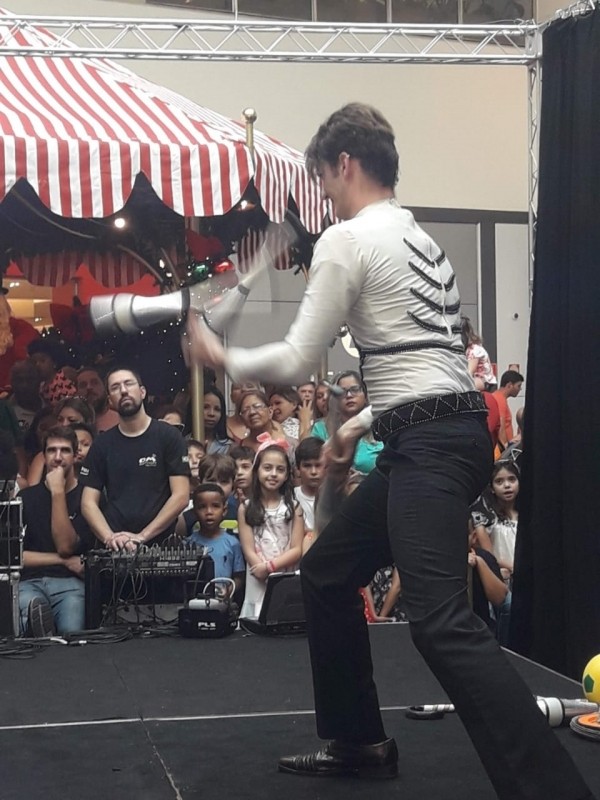 Contratar Evento Circense com Monocirco Saúde - Evento Circense com Contorcionista