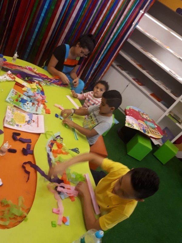 Oficina de Artesanato Cubatão - Oficina Infantil de Reciclagem