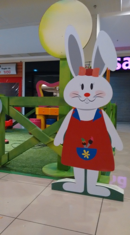 Personagens de Coelho da Páscoa Jardim Bonfiglioli - Contratar Papai Noel para Shopping