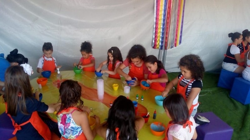 Serviço de Oficina de Slime Cidade Jardim - Oficina Infantil para Festa