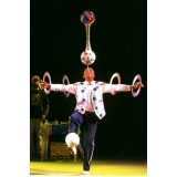 contratar evento circense com equilibrista Raposo Tavares