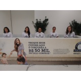 quanto custa ação promocional de inauguração Ibirapuera