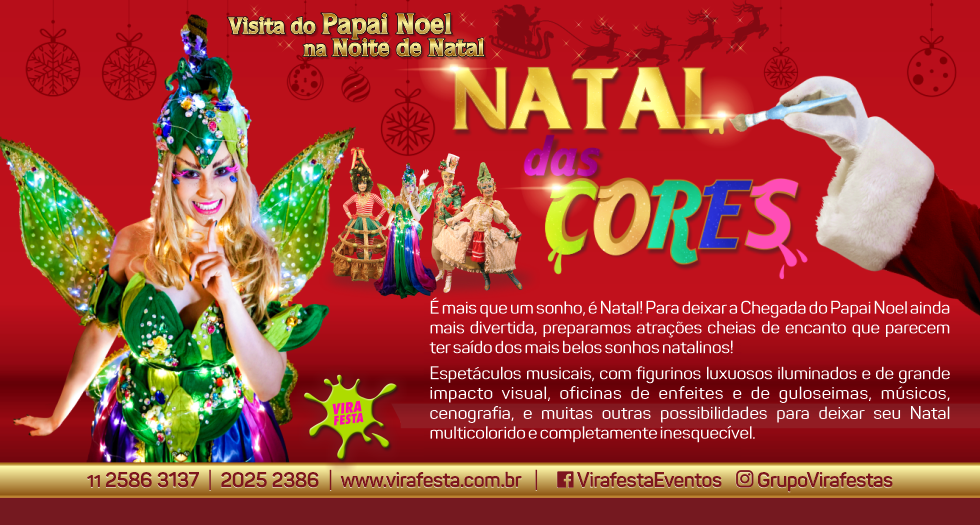 Vira Festas - Ações promocionais