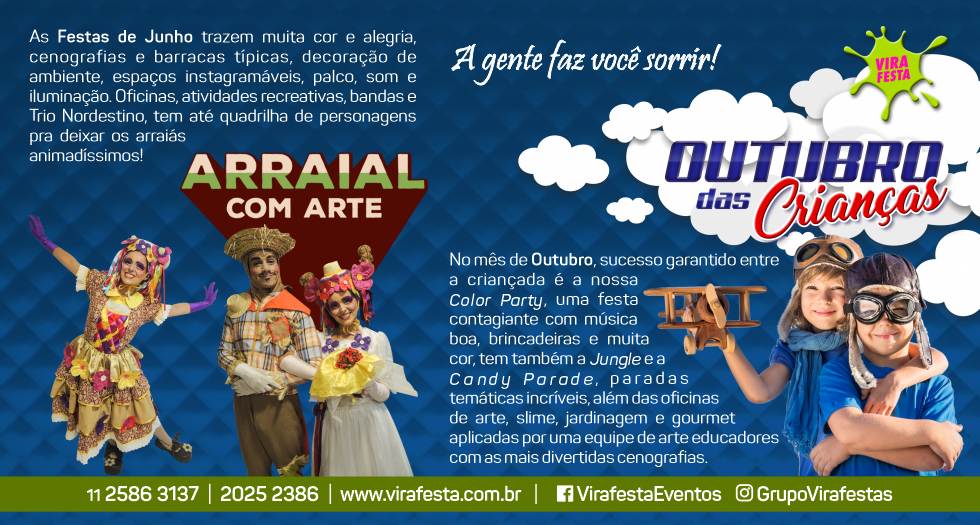 Vira Festas - Teatro Infantil